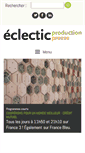 Mobile Screenshot of eclecticprod.com
